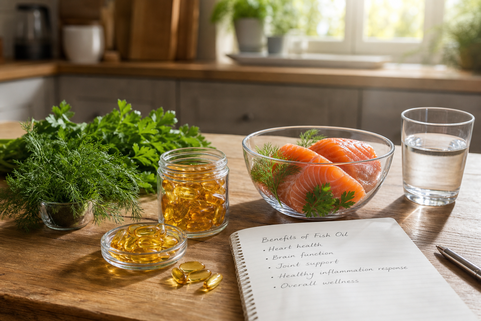 5 Benefits of Fish Oil