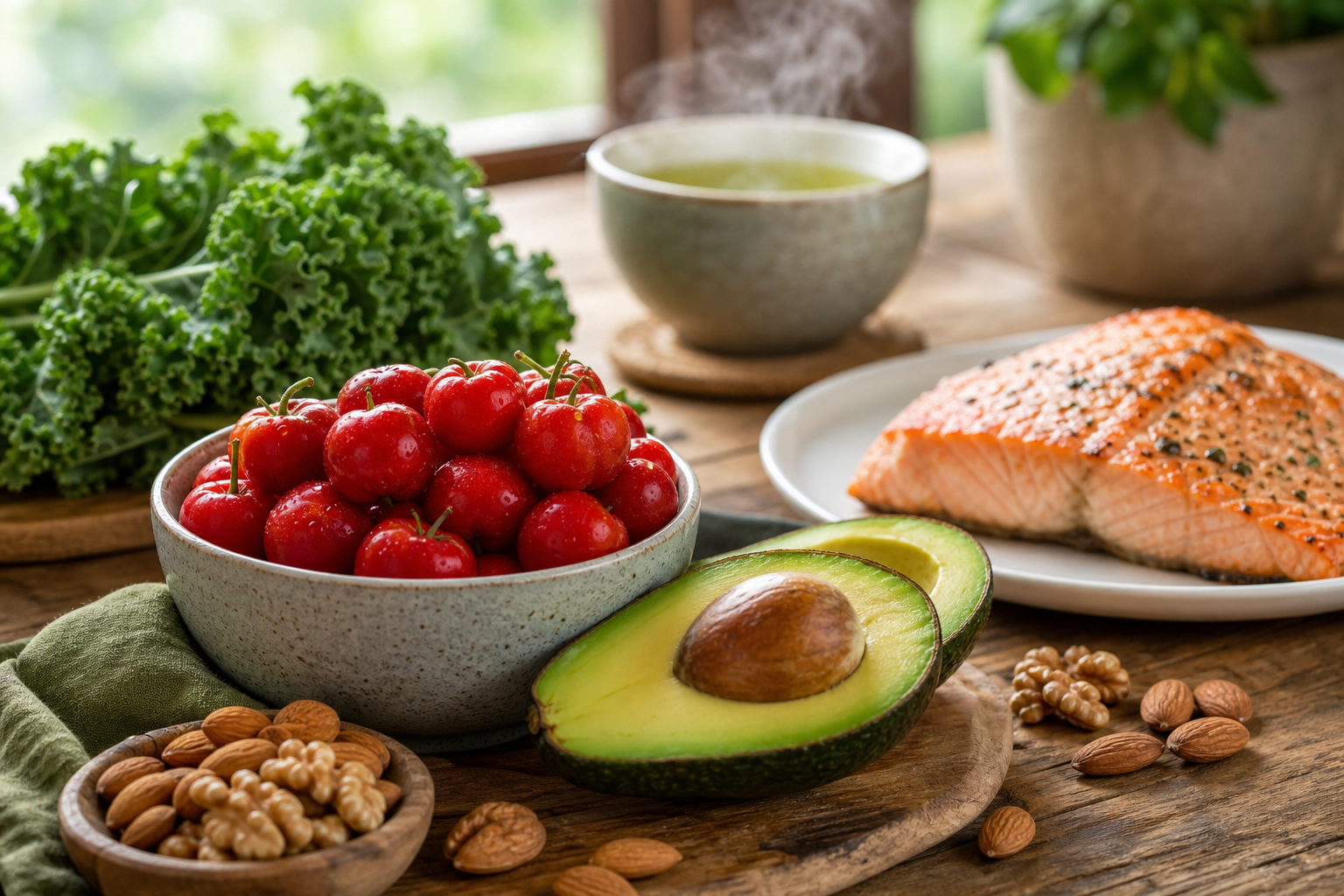 6 Best Anti-aging Foods