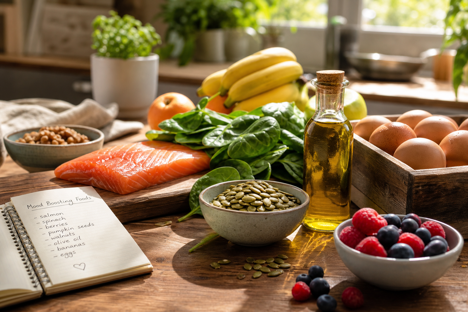 5 Foods Than Can Boost Your Mood